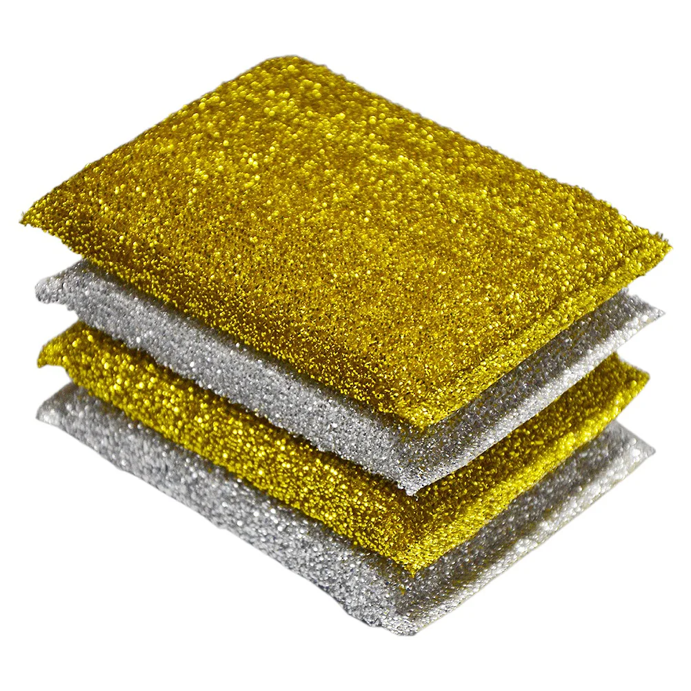 

Sponge Pad Cleaning Dishwashing Scrubber Scouring Sponges Daddy Padsscrub Mommy Wool Steel Kichenwashing Decontamination Tool