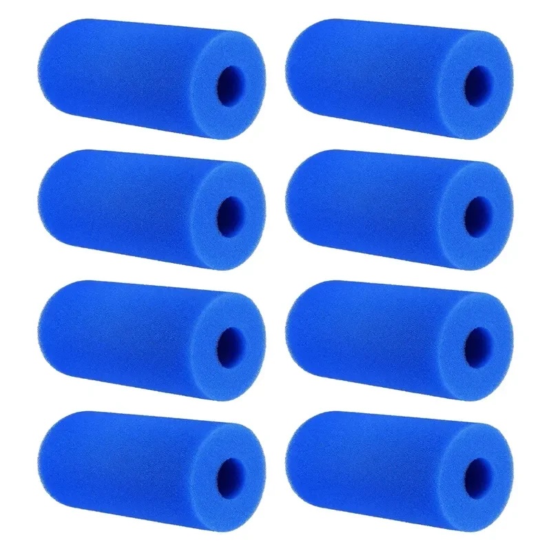 

2023NEW 8Pcs Foam Filter Sponge For Intex Type A Reusable Washable Swimming Pool Aquarium Filter Accessories