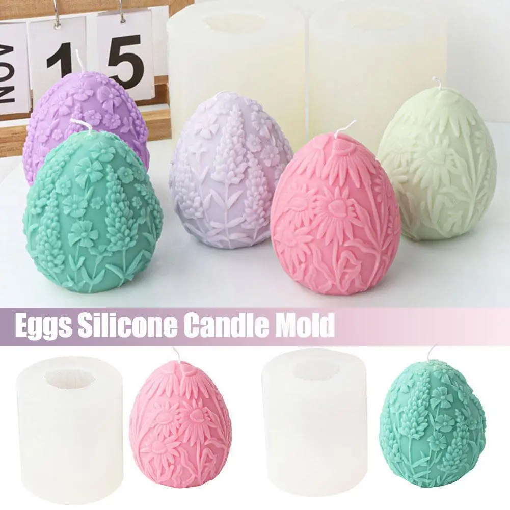 

Diy Easter Geometric Eggs Silicone Candle Mold Diy Aromatherapy Epoxy Mould Decoration Gypsum Chocolate Resin Christmas Can L2k0