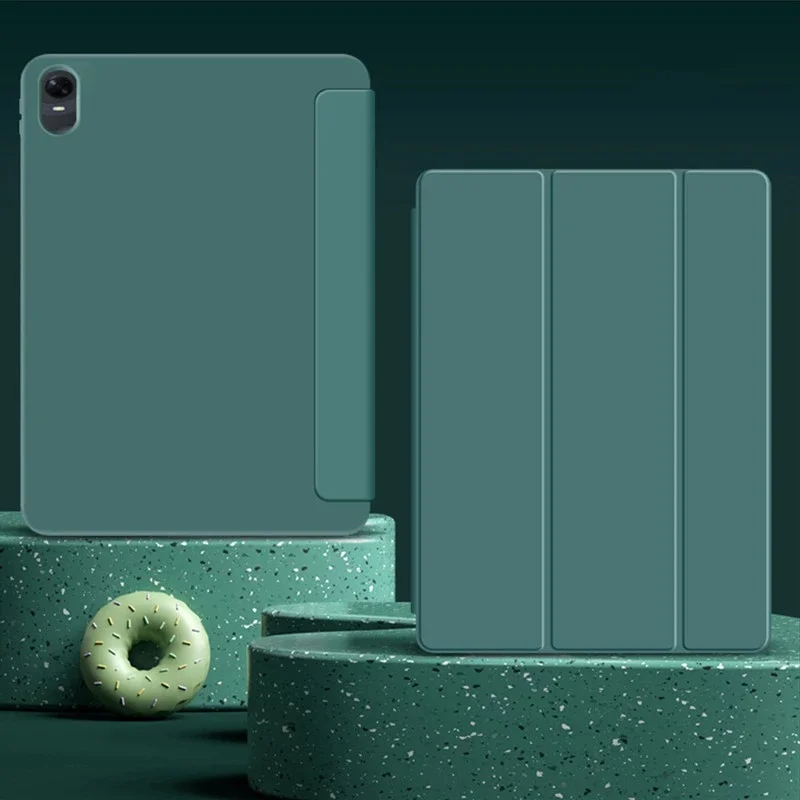 

Three Fold Silicone Tablet Case For Honor MagicPad 13 Pad 8 V8 Pro 12.1 X8 10.1 X8 Lite 9.7 V8 V7 Pro 11 X9 X8 Pro 11.5 Cover