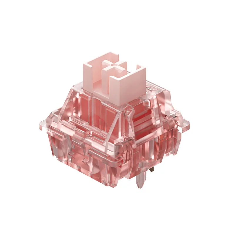 Gateron Ink Switches Black Pink For Mechanical Keyboard Linear Tactile Custom 5pins Switch GK61GK64 GH60 images - 6