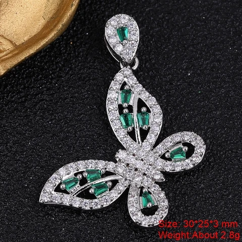 Juya Позолоченные бабочки-шармы