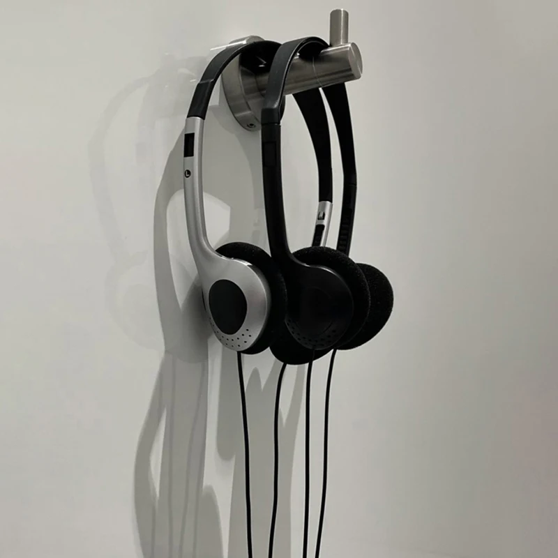 Headphones 90's Stock Compact Retro Headset With Microphone Black INS Fashion Japanese Style Headset Black Silver