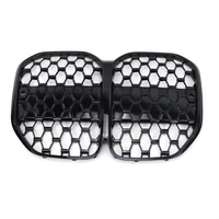 4 series g22 glossy black diamonds fin grille kidney meteor front grille for bmw