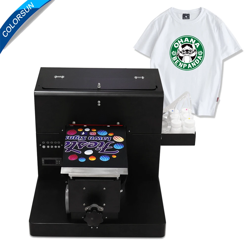 

Планшетный принтер «сделай сам» размером A4 для печатающей машины Epson L800 Head DTG, принтер A4 для печати футболок DTG с программным обеспечением Rip