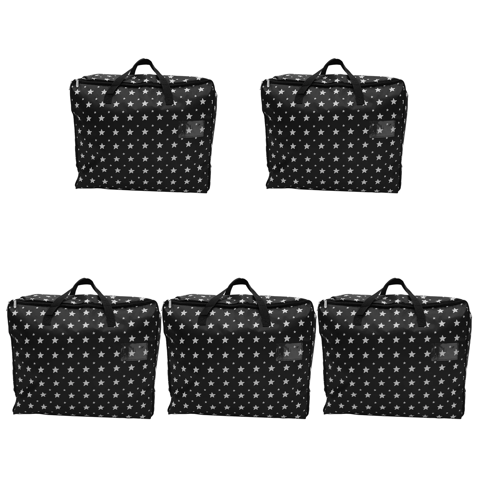 

5pcs Big House Moving Bag Season Laundry Organizer Clothes Storage Bag Travel