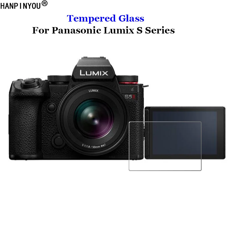 

For Panasonic Lumix S5 Mark II IIX S5M2 DC-S5GK-K S1 S1R S1H Tempered Glass 9H 2.5D Camera LCD Screen Protector Film