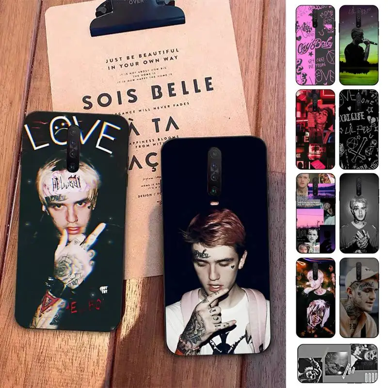 

Lil Peep Phone Case for Redmi 5 6 7 8 9 A 5plus K20 4X S2 GO 6 K30 pro