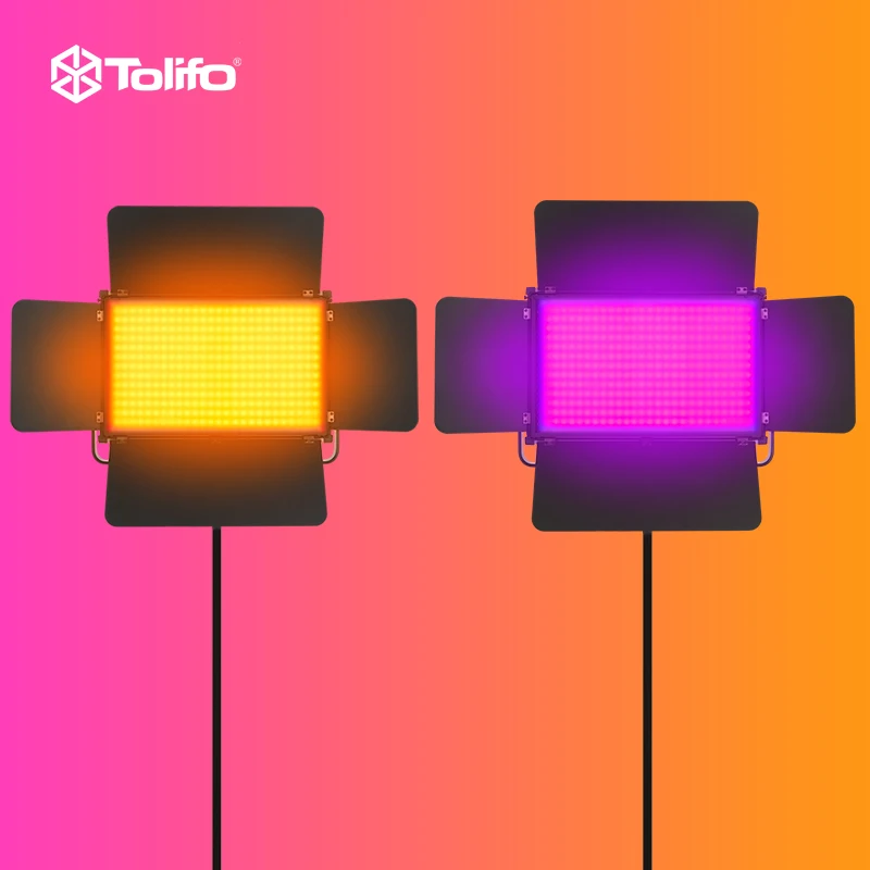 Tolifo GK-S150RGB RGB видеосъемка светильник 150W 2700-10000K 20 Встроенная лампа световых эффектов для фотостудии CRI ≥ 95 TLCI ≥ 96