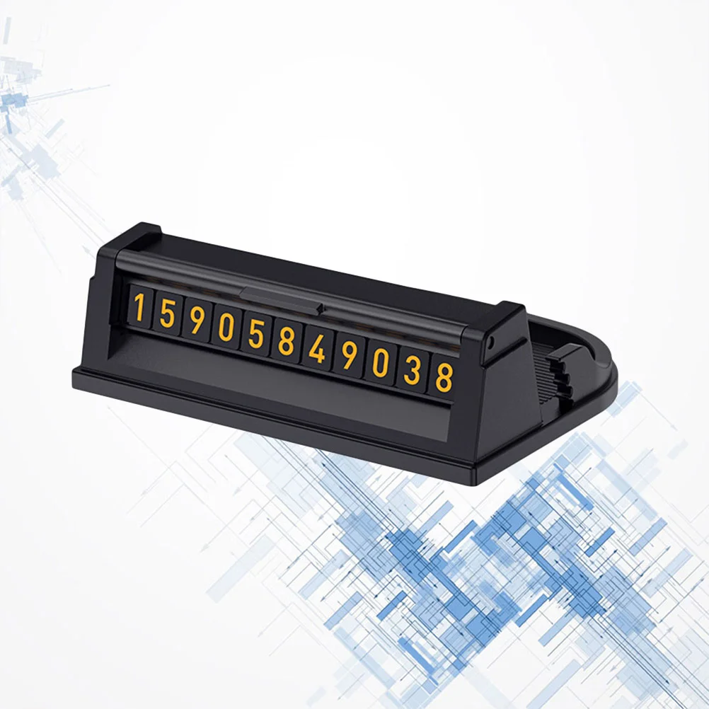 

1PC Temporary Parking Durable Car Holder Plate for E-Reader