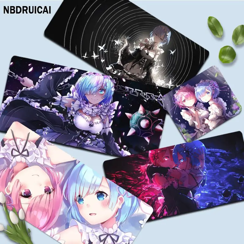 

Re Zero Rem In Stocked Gamer Speed Mice Retail Small Rubber Mousepad Size For CSGO Game Player Desktop PC Computer Laptop