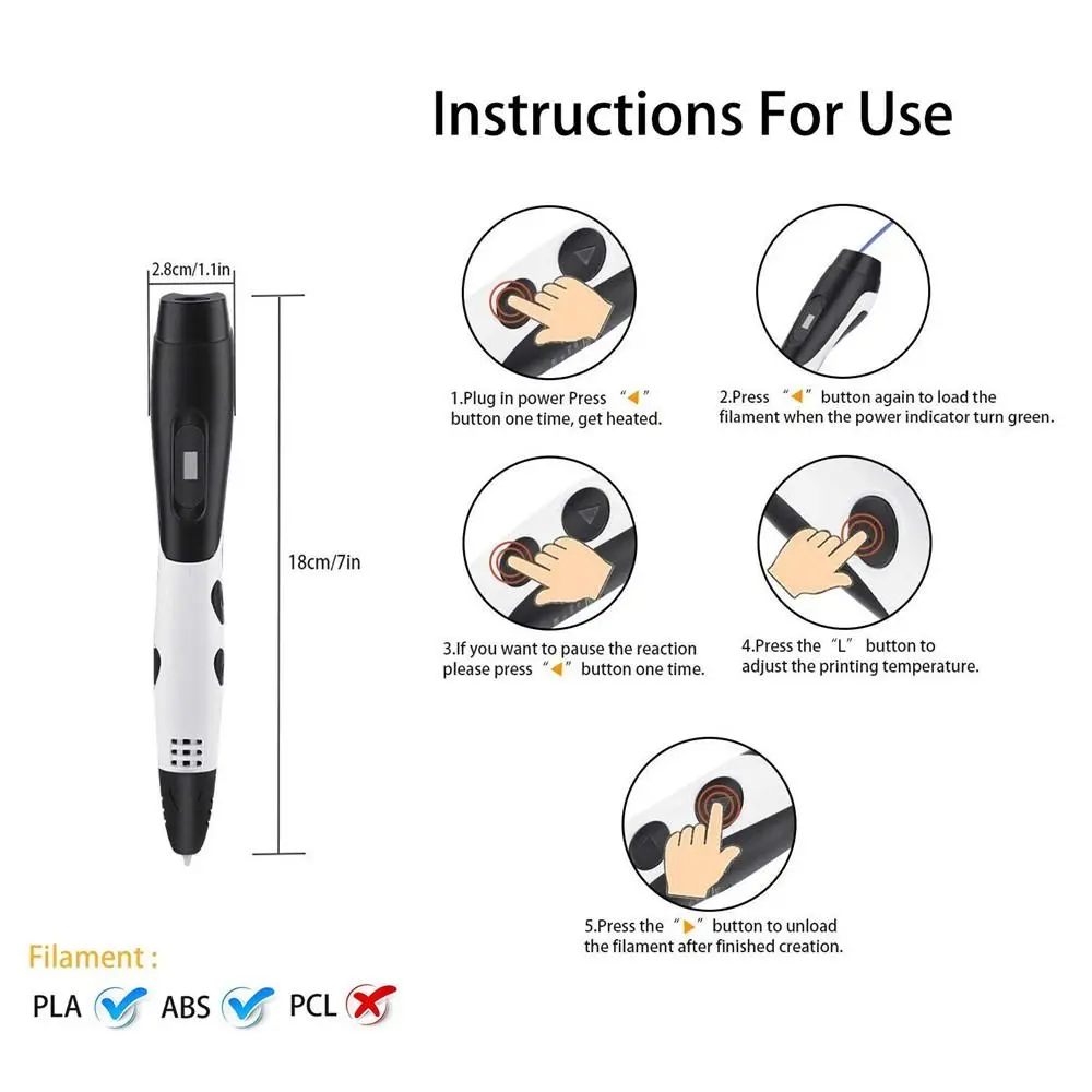 Ручка для 3d-печати