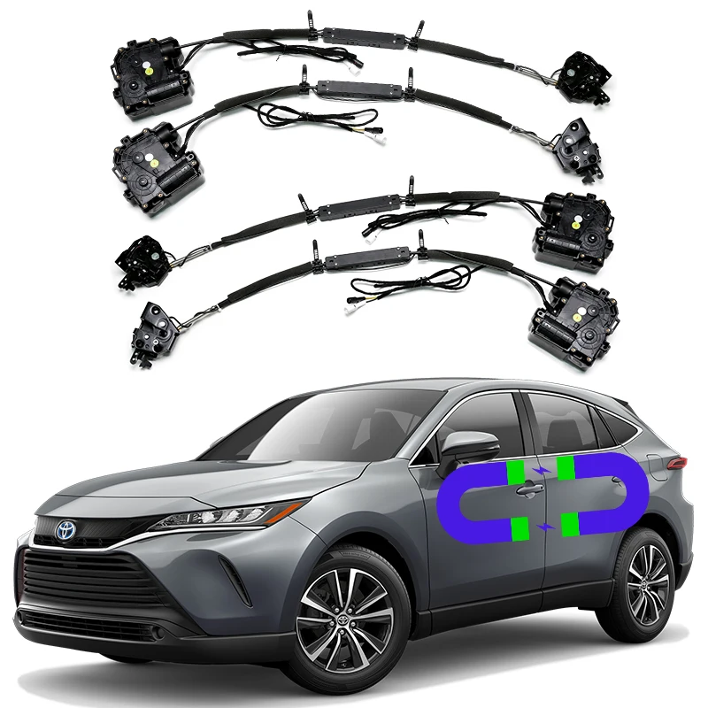

Для Toyota Venza электрическая всасывающая дверь, оригинальный автомобильный механический замок, модифицированный автоматический замок, автозапчасти, умный инструмент