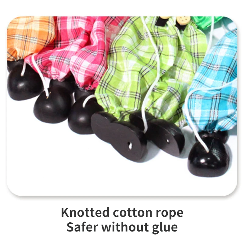 Марионетки детский клоун Тяговая линия тень марионетка поделки игрушки