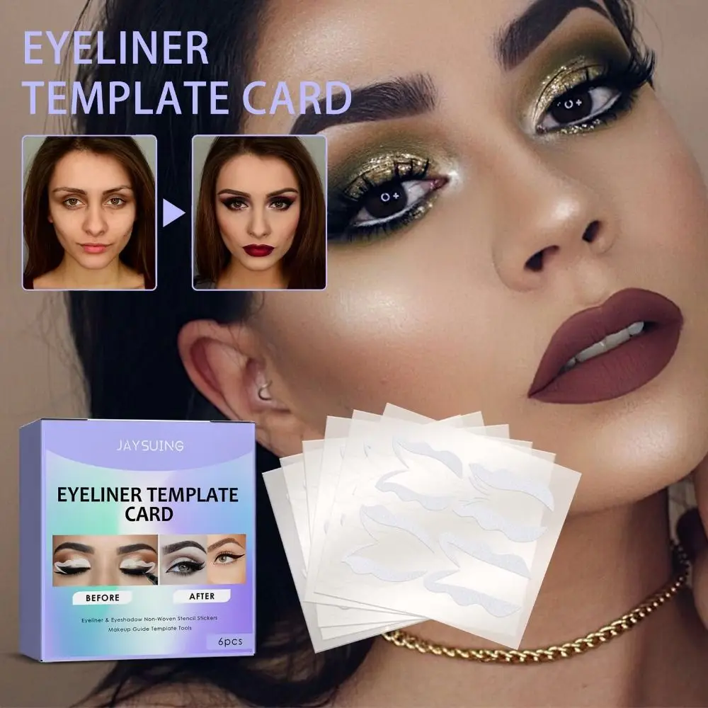 

Beginner Quick Eyeliner Shaping Tools Makeup Auxiliary Tool Eye Painting Stencils Eyeliner Template Eye Liner Template