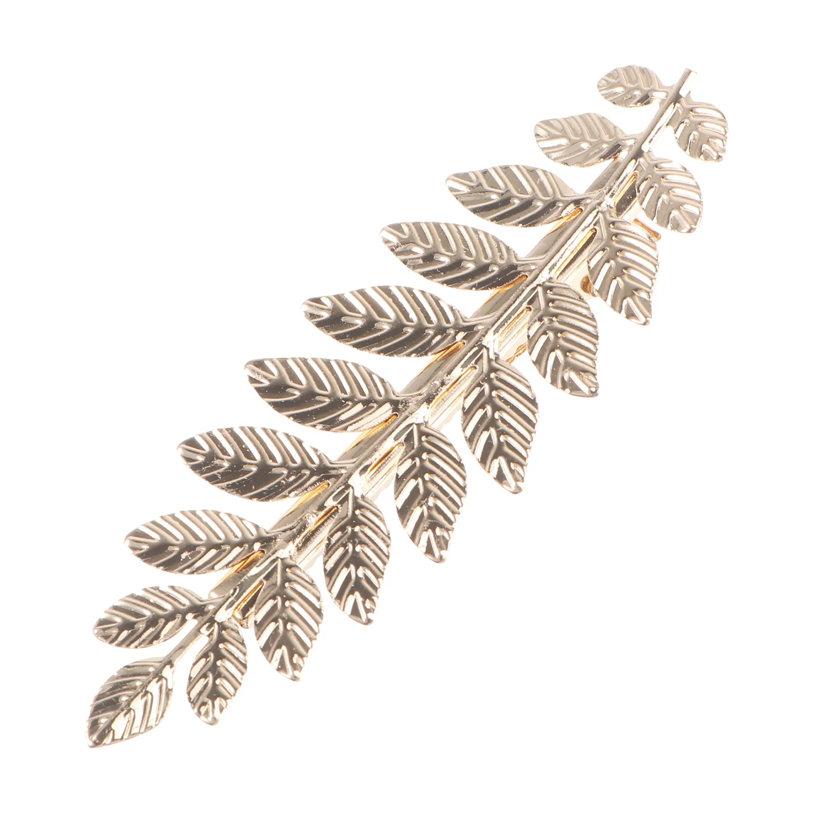 

Hairwomen Gold Clips Accessories Wedding Leaf Goddess Costume Leaves Clip Hairclips Toga Slides Greek Flowersgolden Vintage