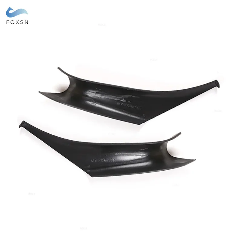 Для BMW X3 X4 G01 G02 2018-2022 2 шт. ABS карбоновая текстура внутренние дверные ручки панель