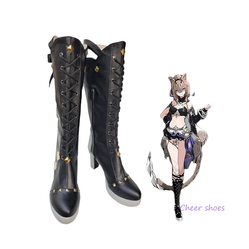 

Game Honkai Impact 3rd Cosplay Shoes Comic Halloween Party Cosplay Costume Prop Women High-heel Shoes Comic