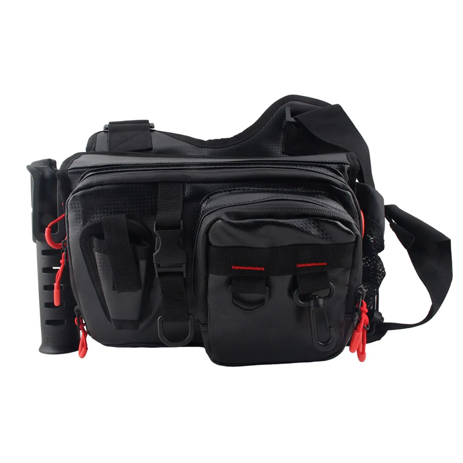 

Lure Bags Wear Resistant Attachments Portable Fashion Resistant Running Waist Pack Fishing Tackle Bag for Fishing Camping Adult