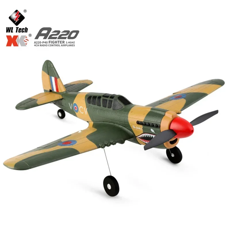 WLtoys A220 RC самолет 2 4G Радиоуправляемый Самолет 6G 3D трюковый истребитель из