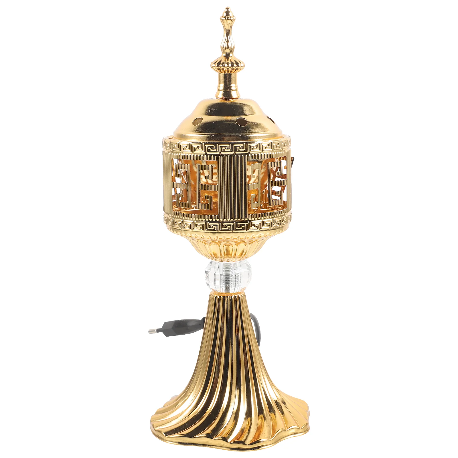 

Electric Censer Holder Ornaments Table Burner Centerpiece Vintage Stove Metal