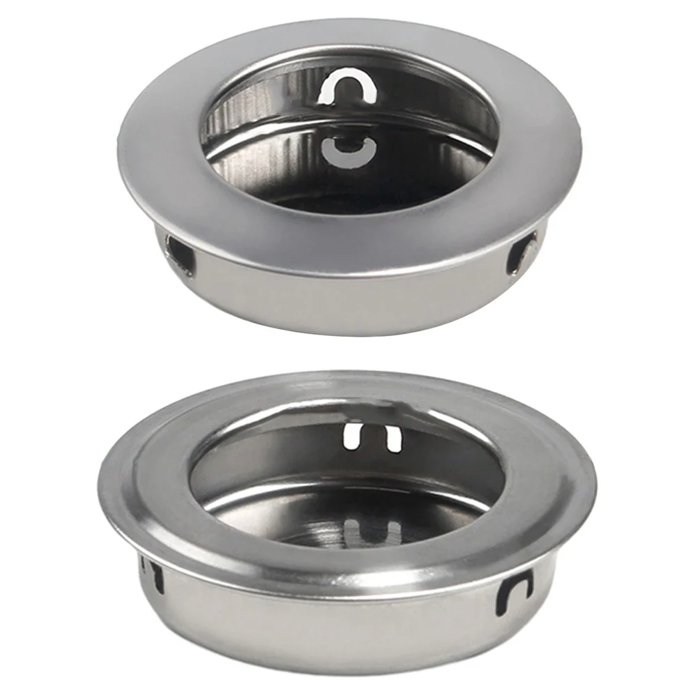 Кухонные аксессуары набор дверных ручек утопленные круглые заподлицо