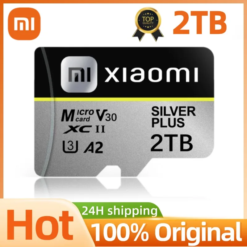 Оригинальные карты памяти Xiaomi 2 ТБ 100 МБ/с A2 SD-карта для камеры 128 ГБ микрокарта Class10