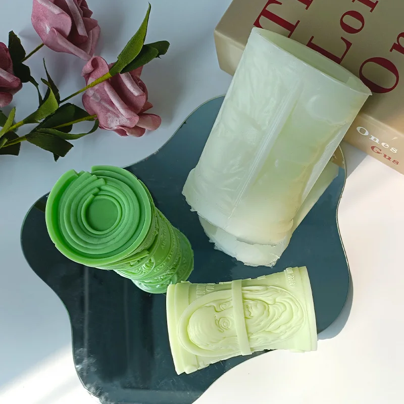 3D денежный доллар силиконовая форма сделай сам ароматическая свеча смола с