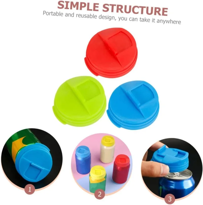 10/1 шт. крышки для банок напитков банка газировки герметичная крышка пляжные