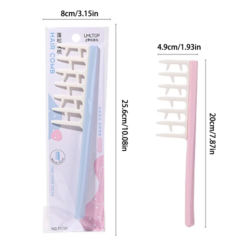 Пушистая расческа для расчесывания корней волос Парикмахерская шитья Рога