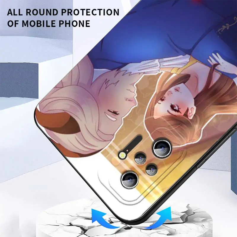 Чехол Art Beauty and the Beast для Xiaomi Redmi Note 11E 11S 11 11T 10 10S 9 9T 9S 8 8T Pro 5G 7 5 черный силиконовый