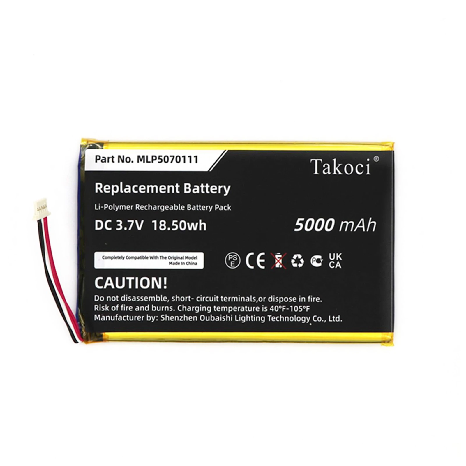 Сменный аккумулятор для сканера Autel DS808 DS808K IM508 MaxiDAS MaxiIM