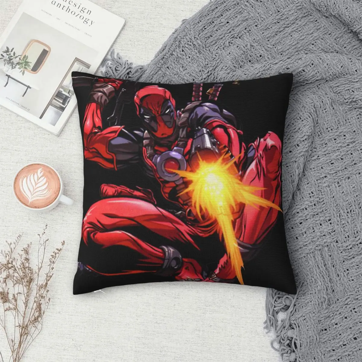 Квадратная наволочка Hadara Chen из полиэстера бархатная декоративная подушка