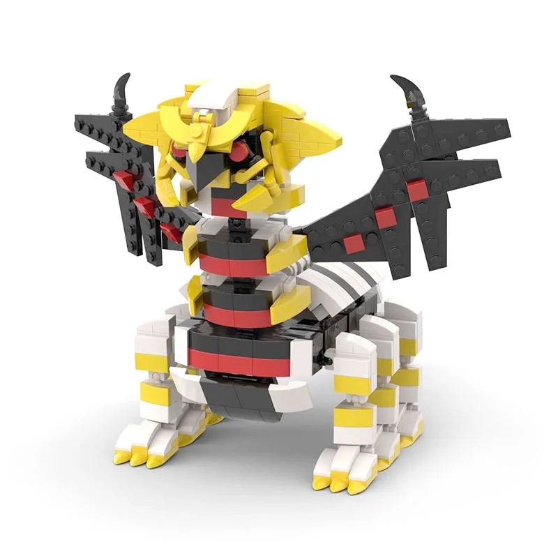 Giratina Model Building Blocks Kids Toys ポケットモンスター ギラティナ Action Figure Blocks Educational Toys For Children