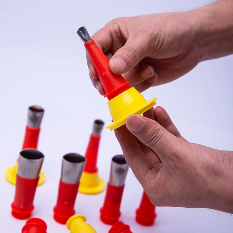 

24 шт., силиконовые насадки-аппликаторы из нержавеющей стали