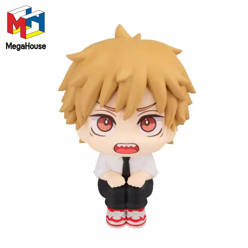 

MegaHouse Оригинальные фигурки героев аниме человека с Бензопилой MH, милые фигурки героев Denji Kawaii, коллекционные модели, куклы, игрушки для детей