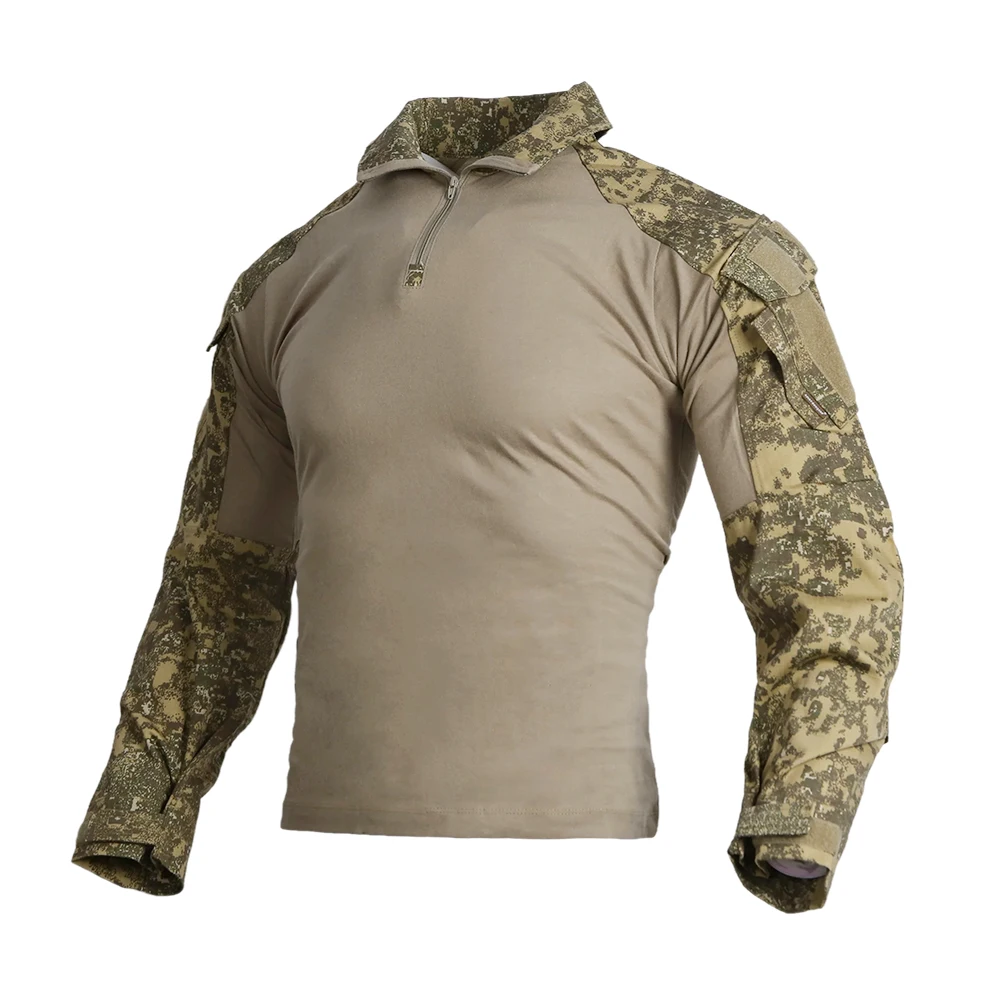 Emersongear Tactical G3 Боевые рубашки Мужские топы Gen3 Камуфляжная футболка с длинным