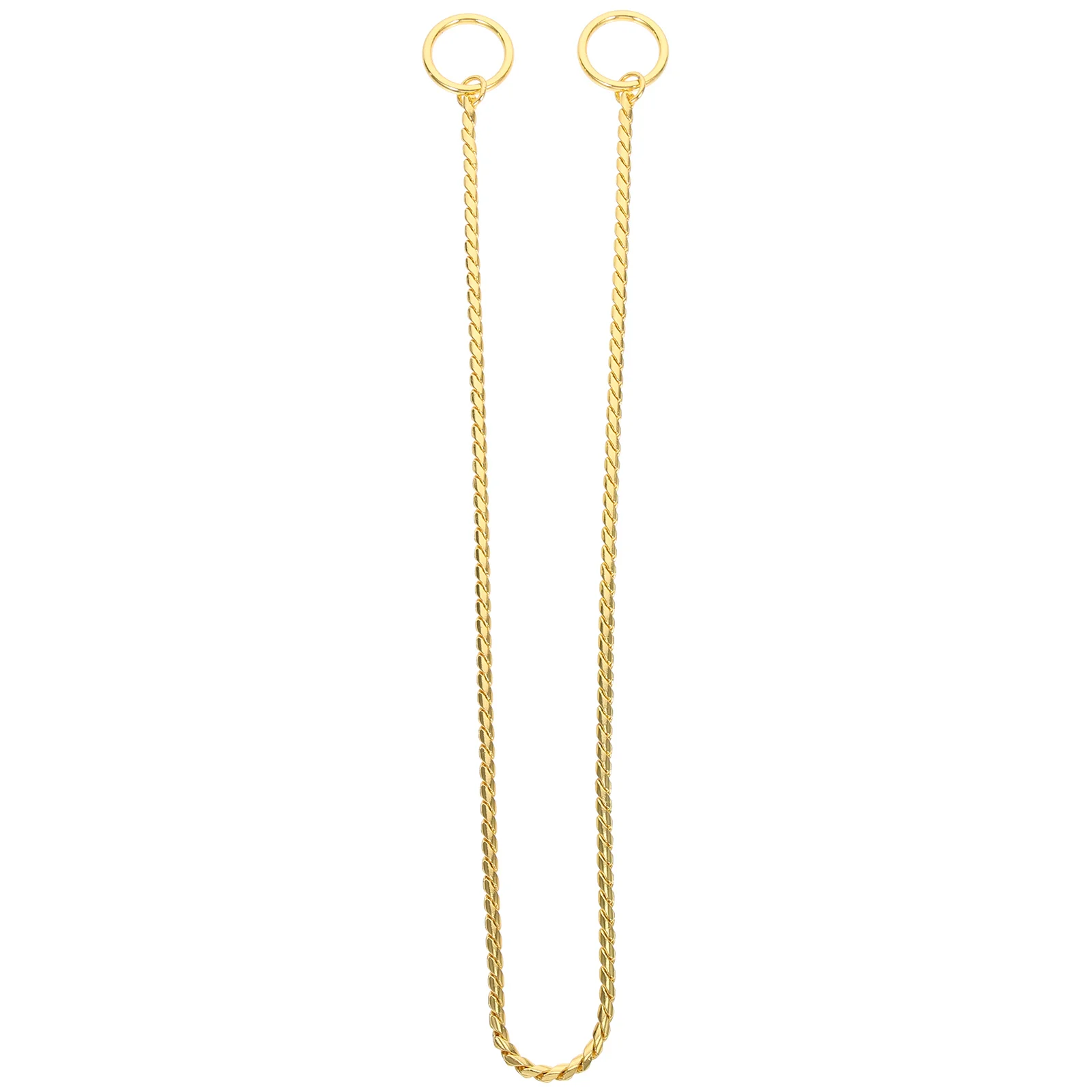 

Stainless Steel Dog Chain Collar Wear-resistant Leash The Convenient Household Puppy Kitten Collars