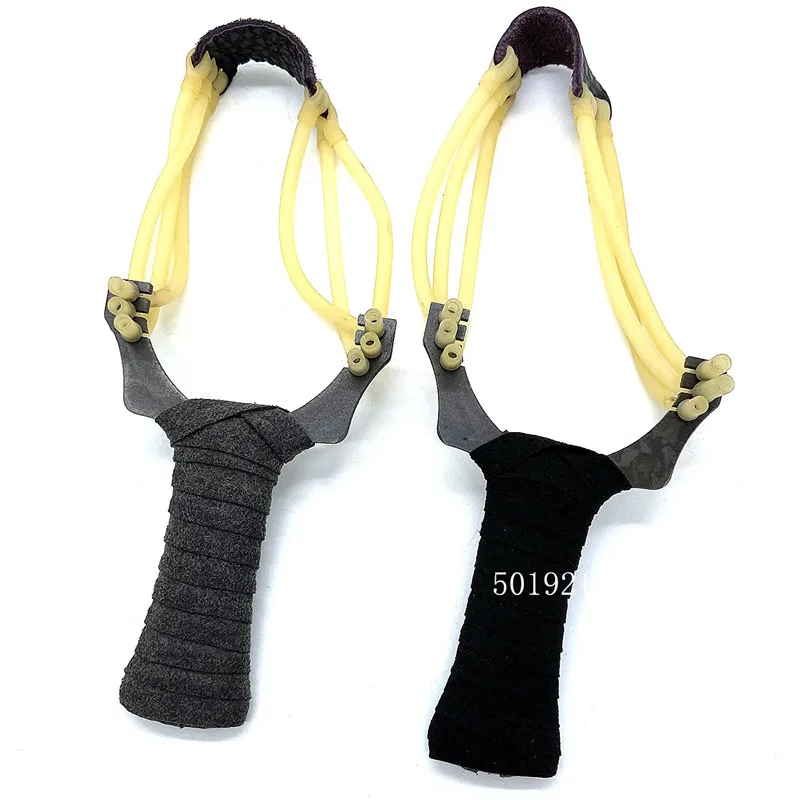 High-power slingshot hunting rubber band shooting slingshot titanium steel fishing shooting hunting