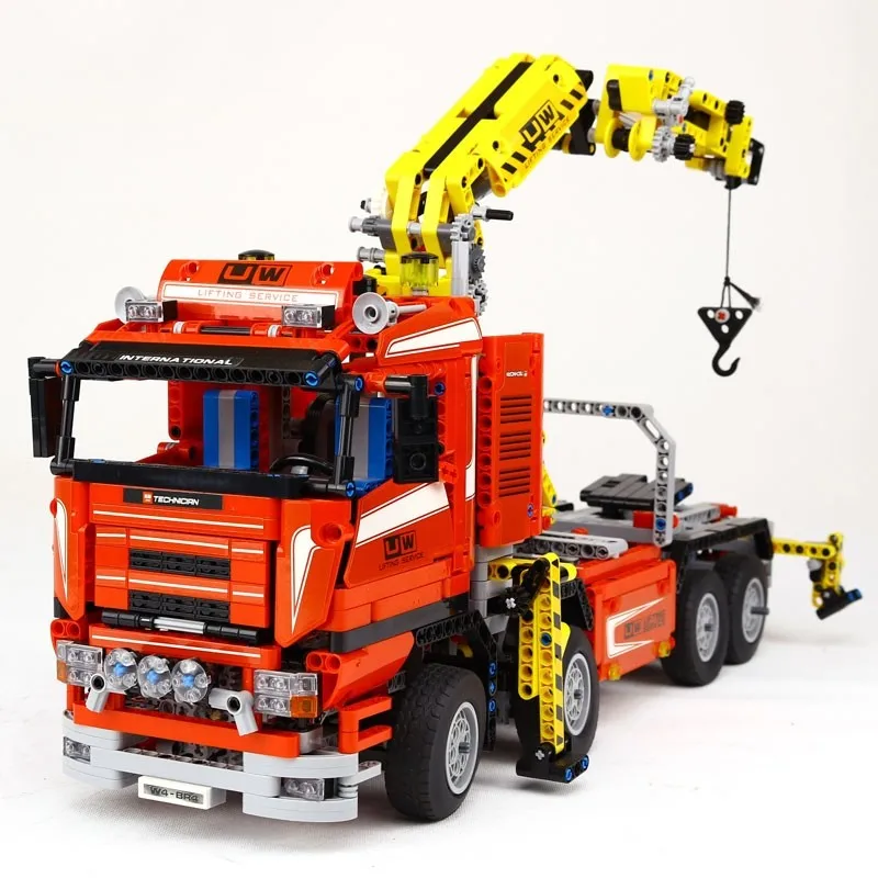 Конструктор Lepin Technics 20013 Грузовой кран Technic 8258|Technic/Электронный Конструктор| |