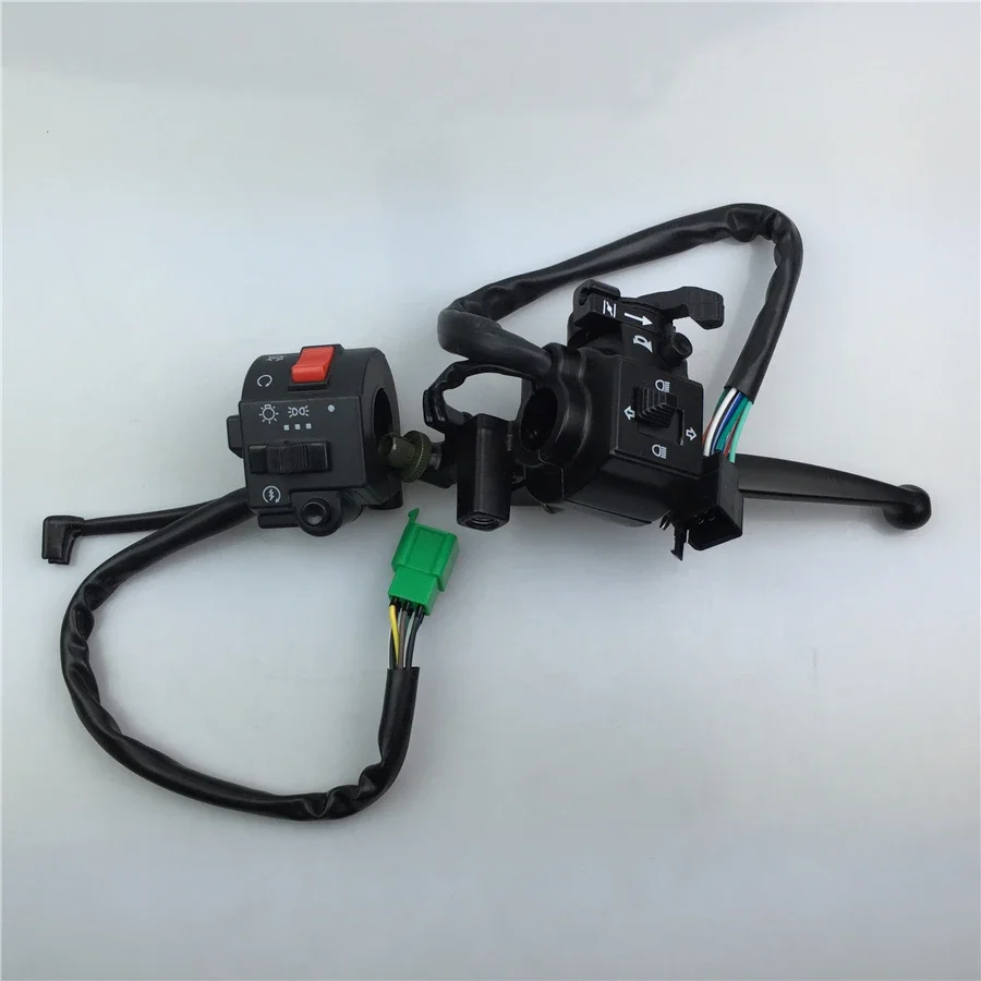 1 комплект для JS125-28/28B/28A аксессуары мотоциклов Mu ветер/зеленый лев ручка