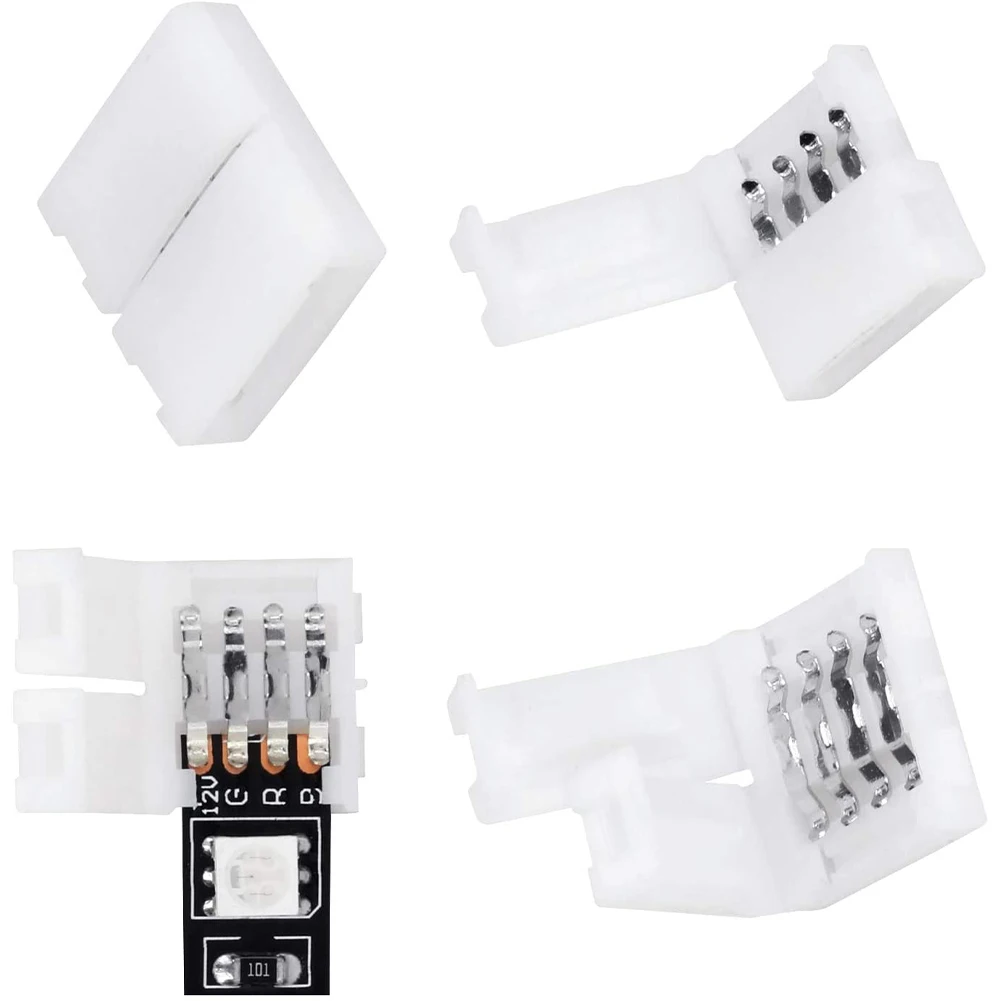 10 шт. легкая установка запасные части 4 контакта SMD 5050