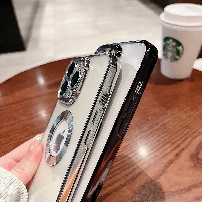 Прозрачный силиконовый чехол для iPhone 13 12 11 Pro Max XR XS X 7 8 Plus |
