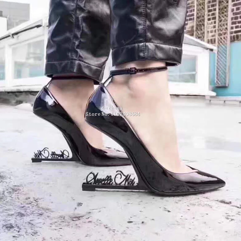 

Женские босоножки из натуральной кожи, на танкетке, с открытым носком