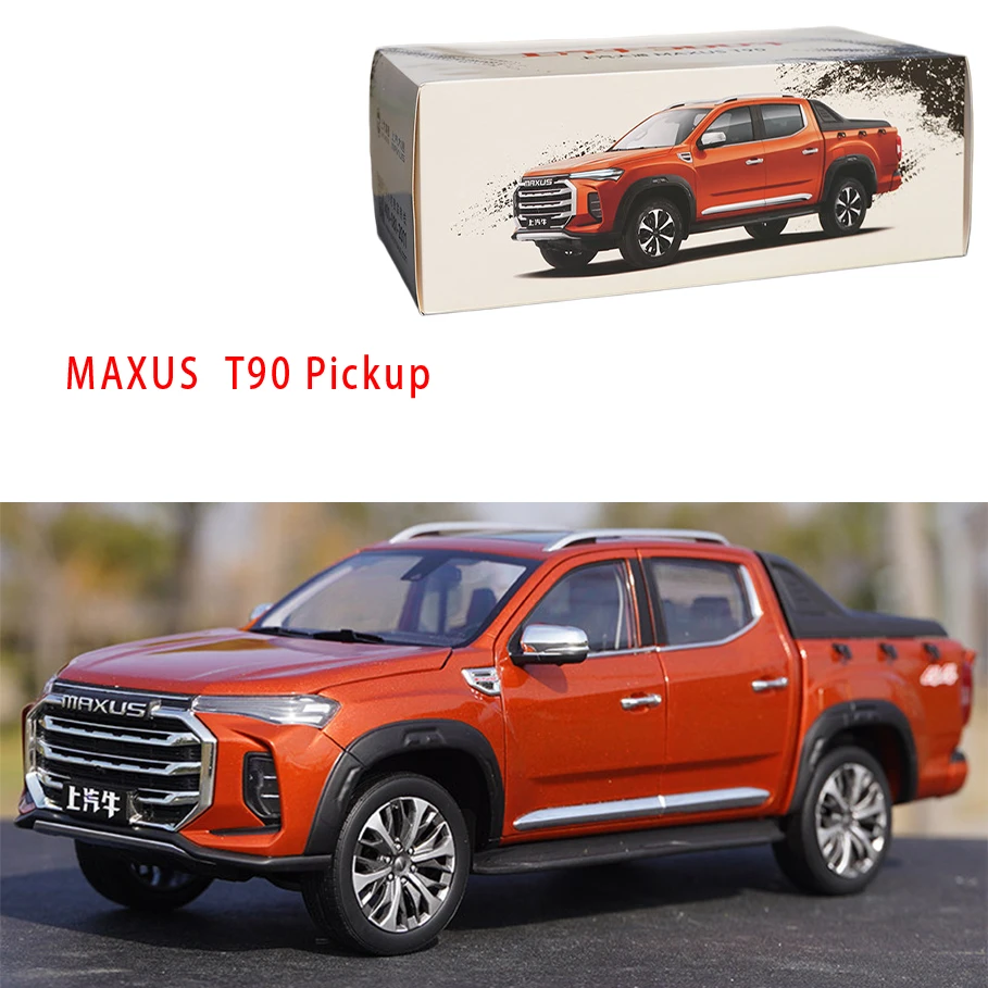 Масштабная модель автомобиля ISUZU D-MAX из сплава, 118, 2023 год, пикап ISUZU, игрушечная машинка, MAXUS T90, подарочная оригинальная коробка (art.: 3920d307cac64) - 3920d307cac64