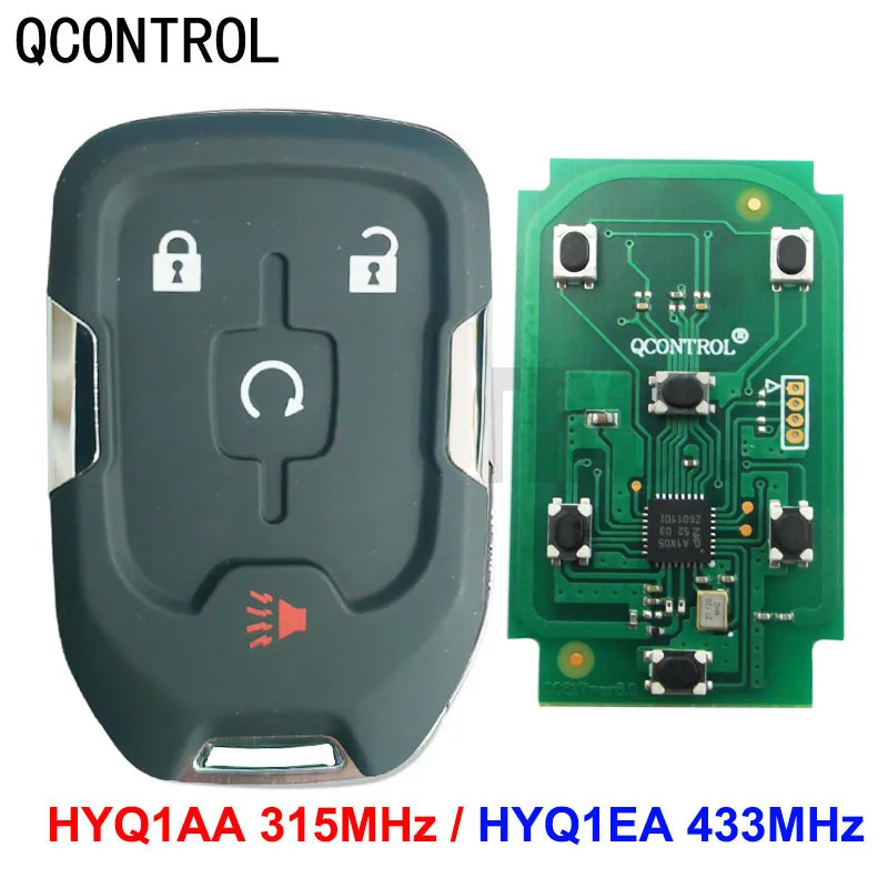 Пульт дистанционного управления для автомобиля QCONTROL Smart Key GMC HYQ1AA HYQ1EA 13508280 13580804 Yukon