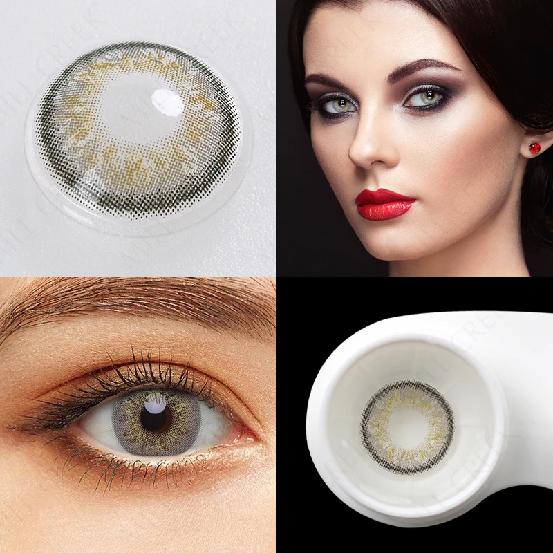 2 шт. Cospaly контактные линзы цветные ed по рецепту для Хэллоуина глаз с чехлом |