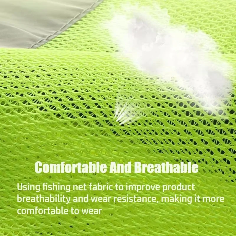 Регулируемые Светоотражающие безопасные жилеты высоковидимый светоотражающий