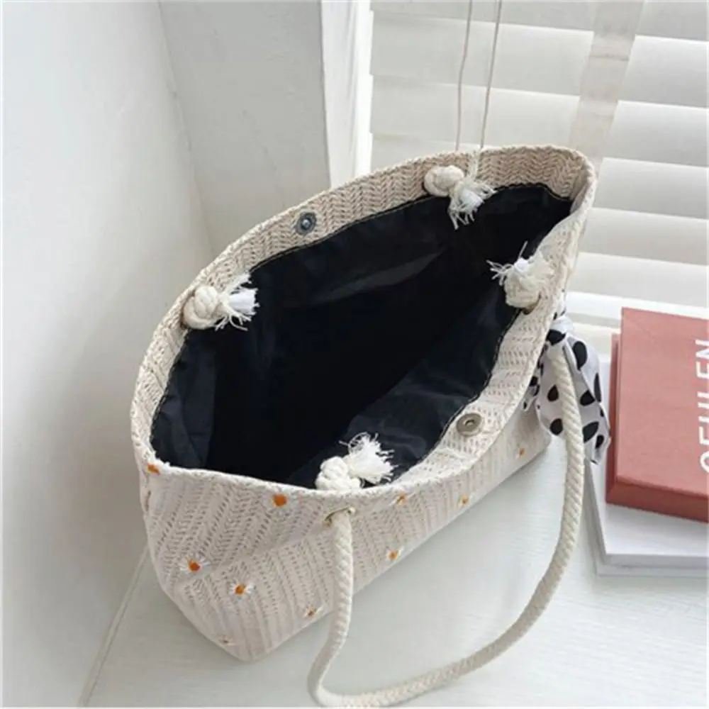 Сумка На Плечо Из Искусственного Шелка Женская Сумка-тоут Большой Вместимости