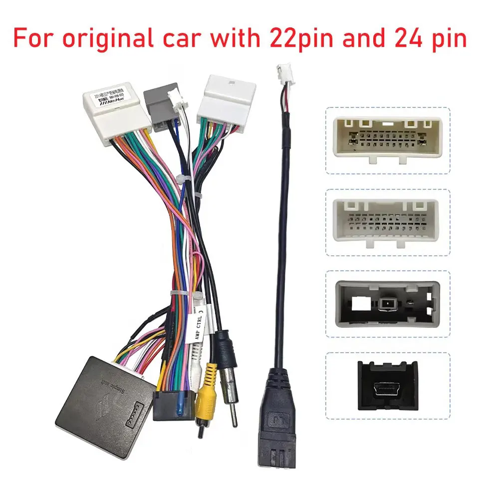 

Автомобильный жгут проводов android, адаптер Canbus Box для Nissan X-trail Qashqai Sylphy Sentra Kicks Navara Juke